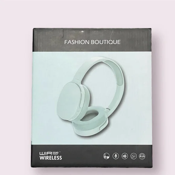 P2961 Heavy Bass Headphones Wireless Noise Canceling Gaming Headphones Green L. - Picture 2 of 3